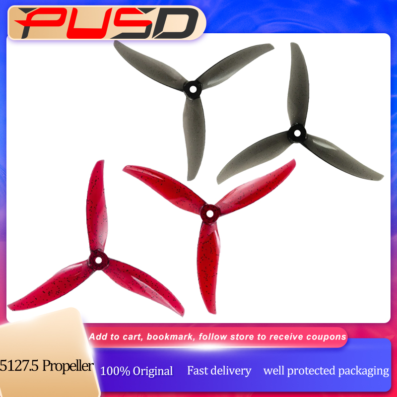 Gemfan Proxy 5127.5 10Pairs 10 - Fpv Drone Motor ulasan dan harga