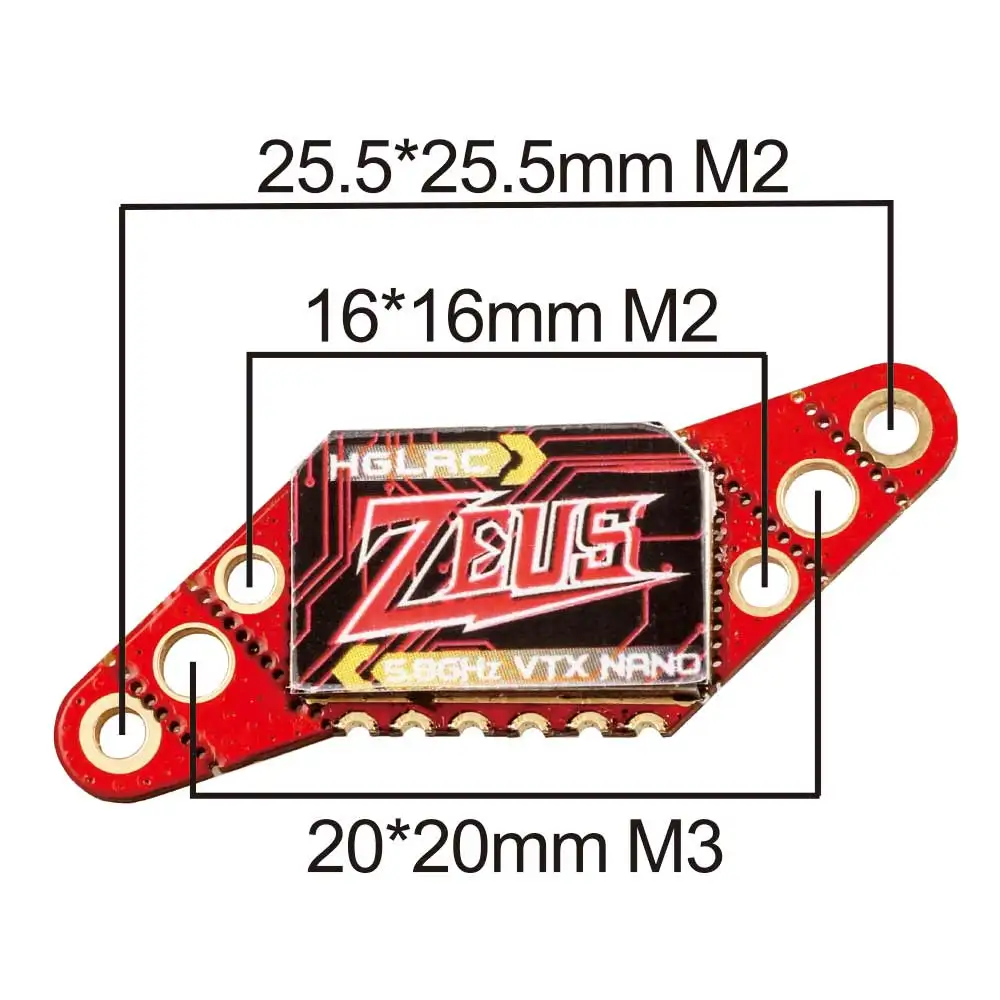 Hglrc Zeus Nano Vtx 5.8G 350Mw - Fpv Drone Vtx ulasan dan harga